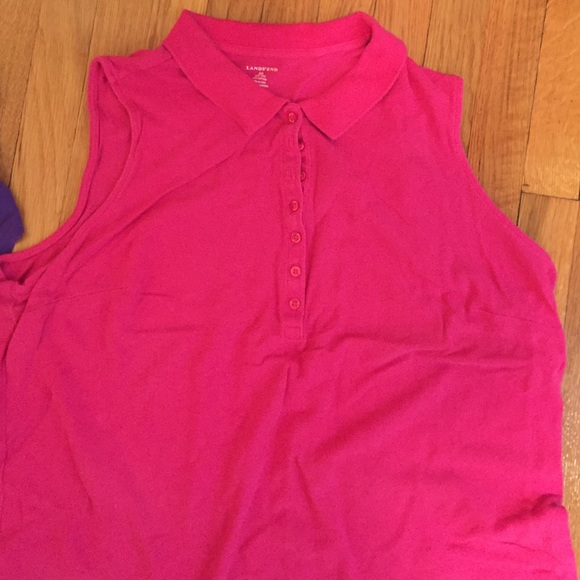 sleeveless golf polo