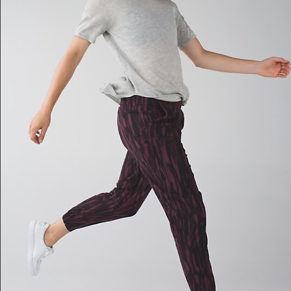 🍋 lululemon City Jogger Rare Print - Picture 1 of 4
