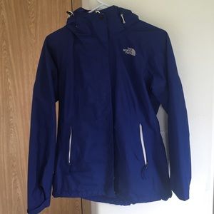 indigo north face jacket
