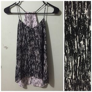 Scratch print reversible Barcelona Cami