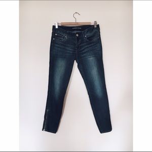 Express Stella Low Rise Ankle Legging Jean