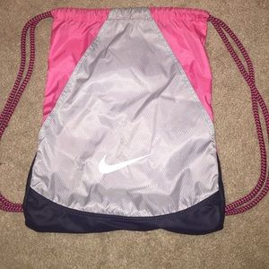 Nike drawstring with inside pockets