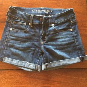 AEO Jean shorts, super stretch.