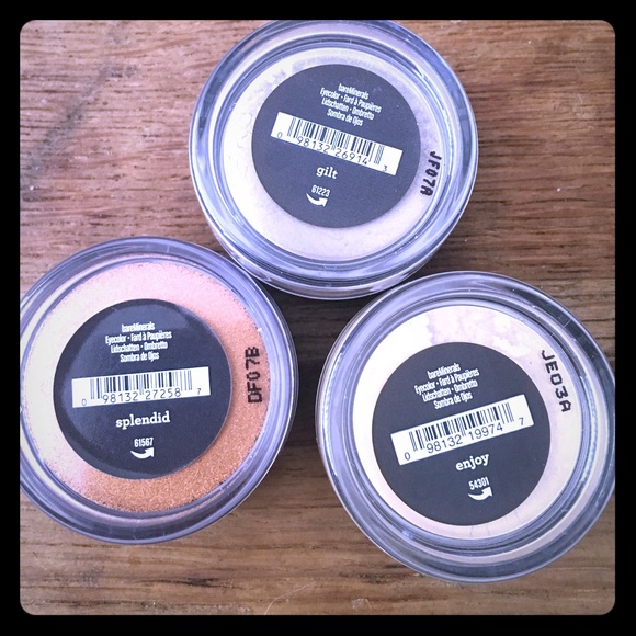 Three Bareminerals Brand new sealed eyeshadows!