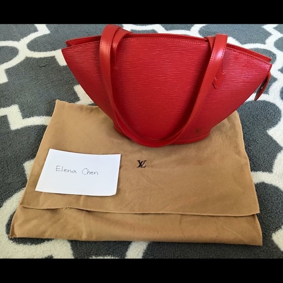 Authentic Louis Vuitton St. Jacques Epi Leather - Picture 1 of 4