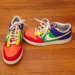 Rainbow PRIDE Nikes