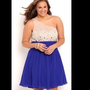 plus size homecoming dress
