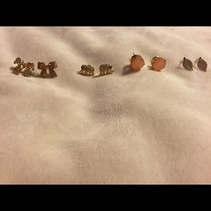 Earrings in different styles