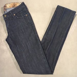 Rich & Skinny dark denim straight/skinny jean