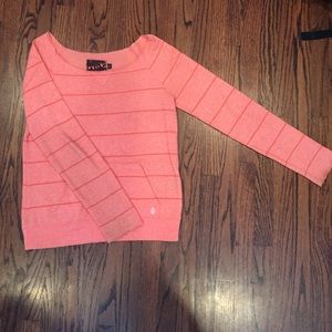 Coral Volcom pull over sweater