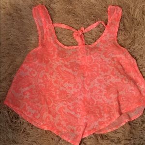 Sheer Pink Summer Top