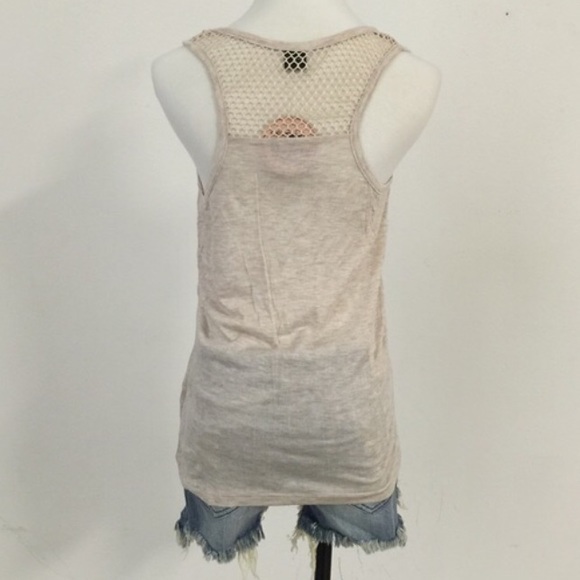 NWT Cream Boho Tank - Picture 4 of 4