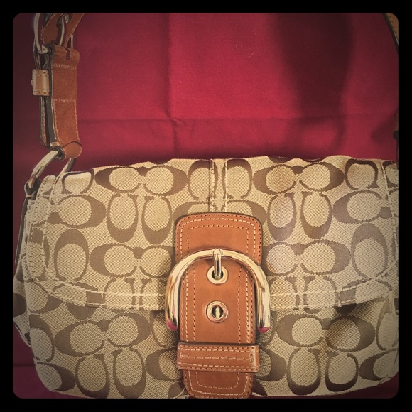 Coach Handbags - Soho Signature Coach shoulder bag