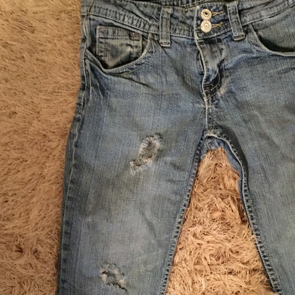 Distressed Skinny Jeans