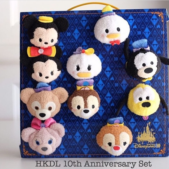 10th Anniversary HKDL Tsum Tsum Set tsumtsumsale