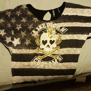 Affliction NWOT flowy  top