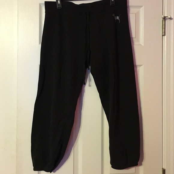 VS Pink Capri Sweats