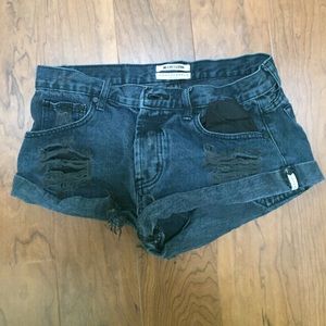 one teaspoon shorts black