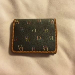 Authentic Dooney and Bourke Trifold Wallet