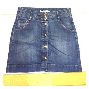 Zara denim skirt
