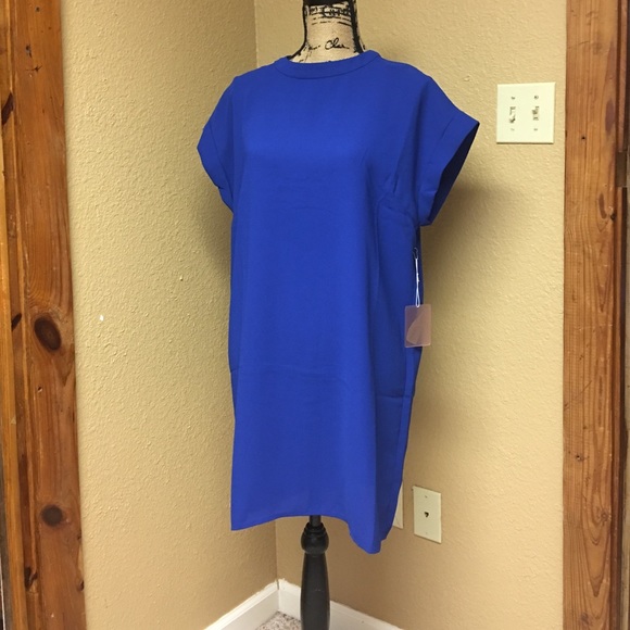Blue dress