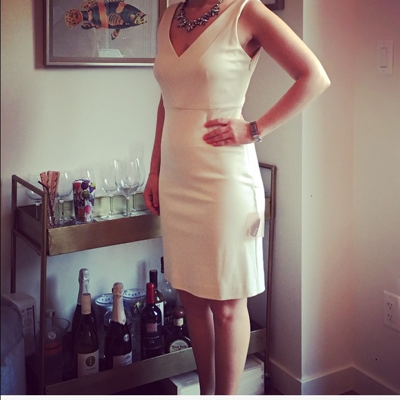 Forever 21 White Sheath Dress