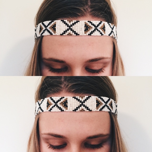 Boho Beaded Headband