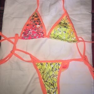 Neon bikini