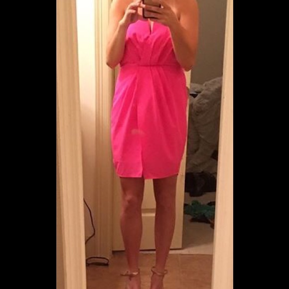 Lovecat Hot pink dress