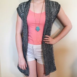 ❌SOLD❌Open tunic sweater