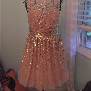 Sequin delias dress