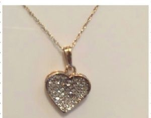 10k diamond heart 2ct