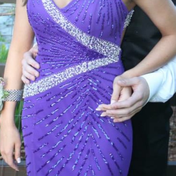 Purple Prom Dress