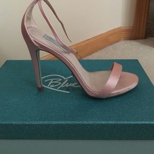 Pink Satin Betsy Johnson Heels