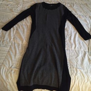 Black and Gray Sweater Dress by Mossimo