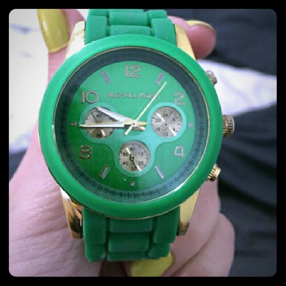Green Jelly Watch / Never Worn