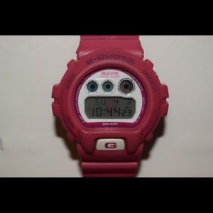 BAPE -- Pink Watch