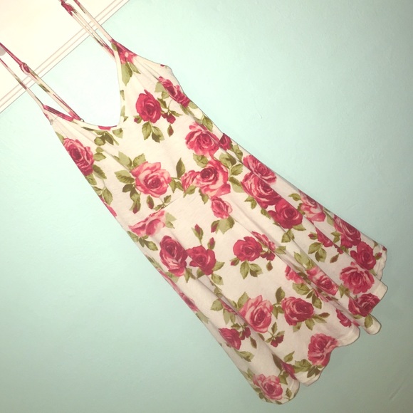 Rose Pattern Summer Dress from Forever 21
