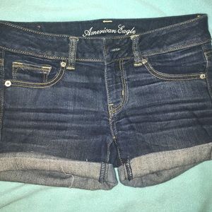 American eagle denim shorts