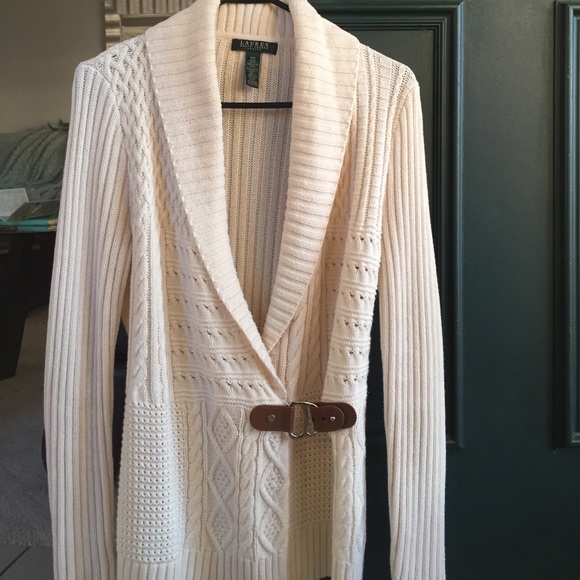 Ralph Lauren Sweater with Leather buckle