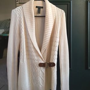 Ralph Lauren Sweater with Leather buckle