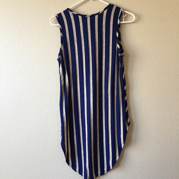 rue21 Striped Hi-Low Tank - Picture 3 of 4