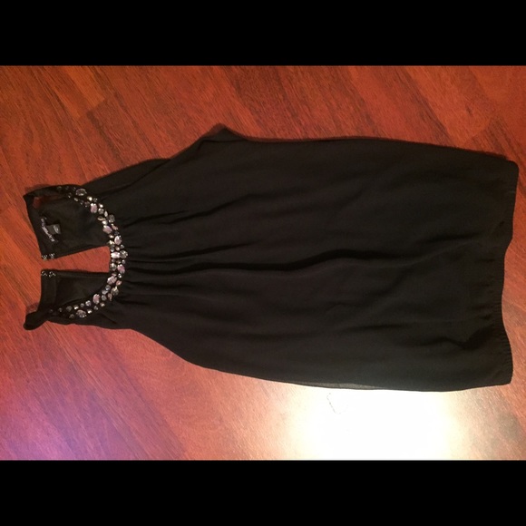 Express Black Going Out Top