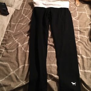 Pink yoga pants