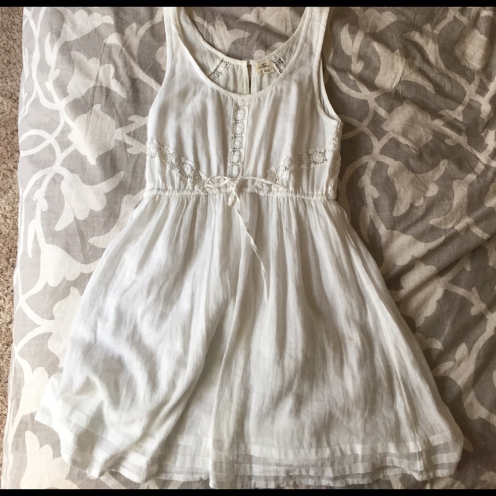 O'Neill white beach summer dress