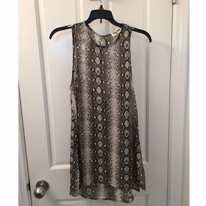 Show Me Your MuMu Snake Print Tunic