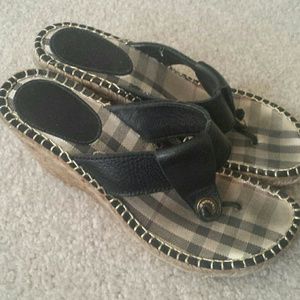 Authentic burberry sandals