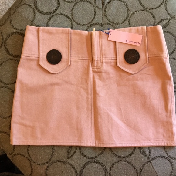 Cotton Frostfrench miniskirt