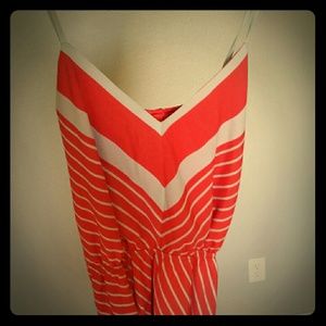 Orange Express dress