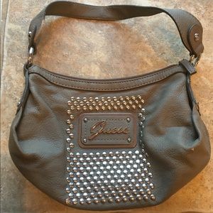 Small grey Guess purse